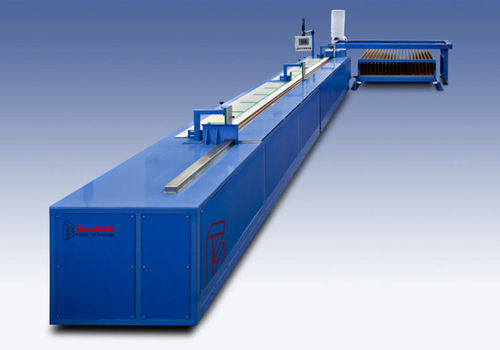 Sistema di taglio per alluminio - Baruffaldi Plastic Technology - per PVC / per profilati avvolgibili / automatico