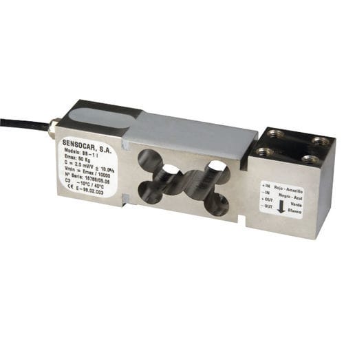 Cella di carico a flessione - BS-1 - SENSOCAR - single point / per ponte estensimetrico / 2 mV/V