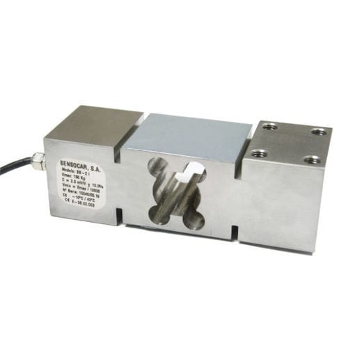 Cella di carico a flessione - BS-2 series - SENSOCAR - single point / per ponte estensimetrico / 2 mV/V