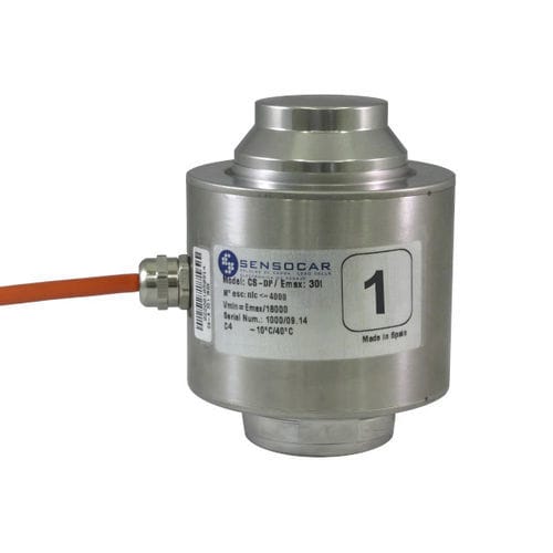 Cella di carico a compressione - CS-DP - SENSOCAR - canister / digitale / per tramoggia