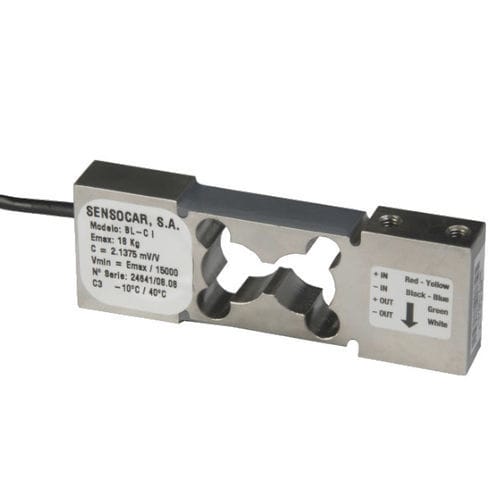 Cella di carico a flessione - BL-C - SENSOCAR - single point / 2 mV/V / di pesatura