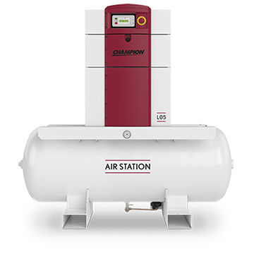 Compressore a vite - L series - Champion Pneumatic - rotativo / d'aria / elettrico