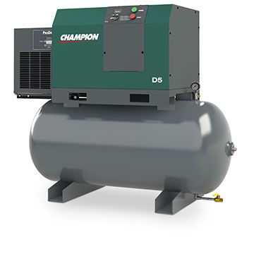 Compressore a vite - D series - Champion Pneumatic - rotativo / d'aria / elettrico