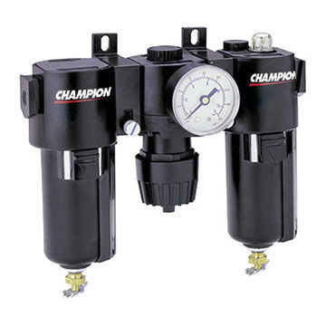 Filtro regolatore lubrificatore ad aria - FRL - Champion Pneumatic - a cartuccia / modulare / compatto