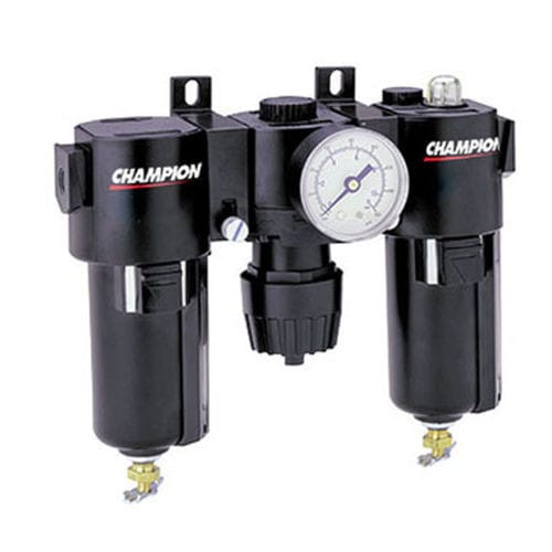 Filtro regolatore lubrificatore ad aria - FRL - Champion Pneumatic - a cartuccia / modulare / compatto