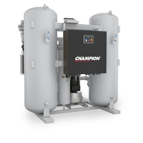Essiccatore per aria compressa ad adsorbimento - XCHB - Champion Pneumatic - ventola di spurgo / compatto