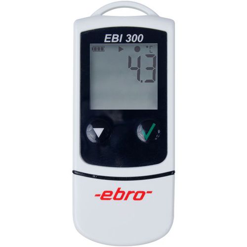 Data logger di temperatura - EBI 300 - ebro - USB / NTC / senza schermo