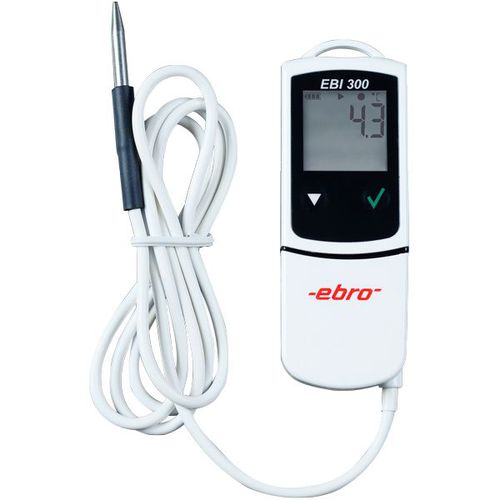 Data logger di temperatura - EBI 300 TE  - ebro - USB / NTC / senza schermo