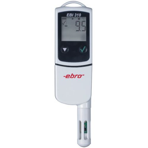 Data logger di umidità relativa - EBI 310 TH - ebro - USB / Pt100 / senza schermo
