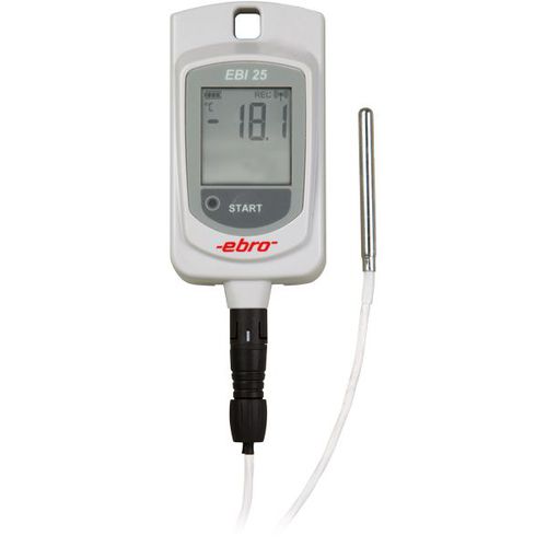 Data logger di temperatura - EBI 25-TX - ebro - senza fili / senza schermo / per stoccaggio