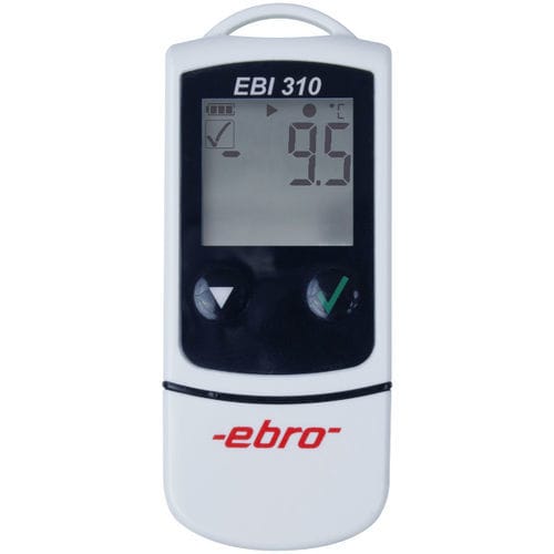 Registratore di dati di temperatura - EBI 310 - ebro - USB / Pt1000 / per la logistica