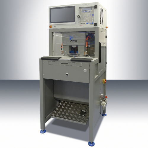 Macchina saldatrice a resistenza - UNIMEC - semiautomatica / indipendente / per componenti elettronici