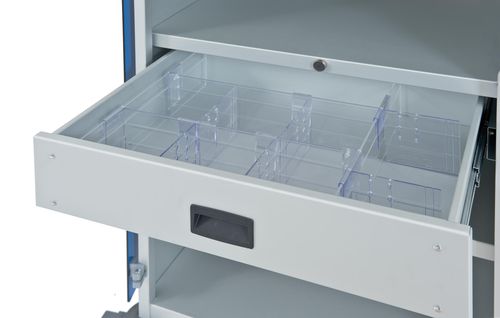 Divisorio per cassetti modulare - A601107 - alvi - per materie plastiche