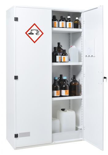 Armadio per prodotti corrosivi - ALS CHL - CYLTEC - di stoccaggio / di sicurezza / a pavimento