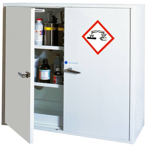 Armadio per prodotti corrosivi - T10 CML/2 - CYLTEC - di stoccaggio / di sicurezza / a pavimento