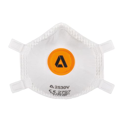 Maschera di protezione monouso - 2530V - Globus Group - FFP3 / a coppa / industriale