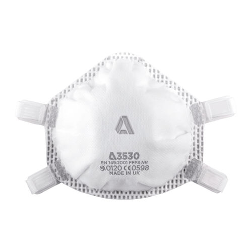 Maschera di protezione monouso - 3530 - Globus Group - FFP3 / a coppa / medica