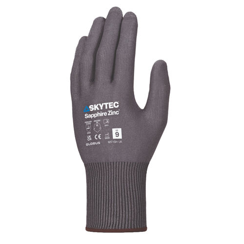Guanti da lavoro - Sapphire Zinc - Globus Group - industriale / antitaglio / in spandex
