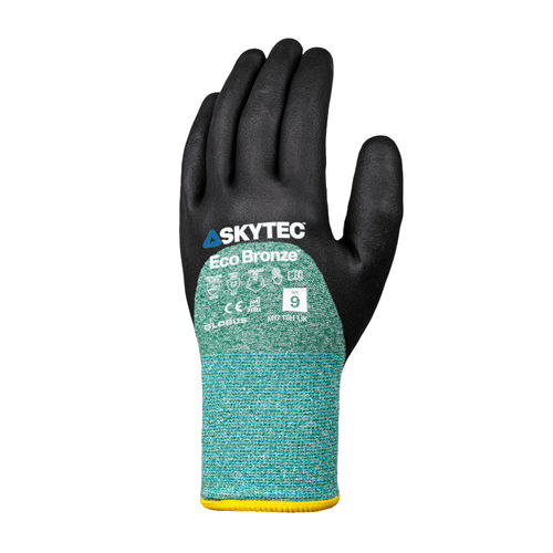 1 Paio Di Guanti Da Lavoro Skytec Ninja Lite Ultra Leggeri Di Sicurezza - Foto 3