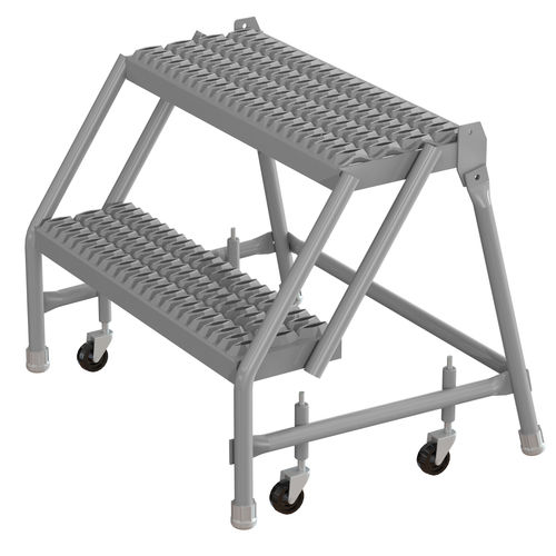Scaletta avvolgibile - KDSR002242 - BALLYMORE - in acciaio / con gradini striati / con gradini forati