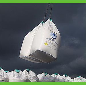 Big bag con liner in polietilene - Baobag - a 2 punti di sollevamento