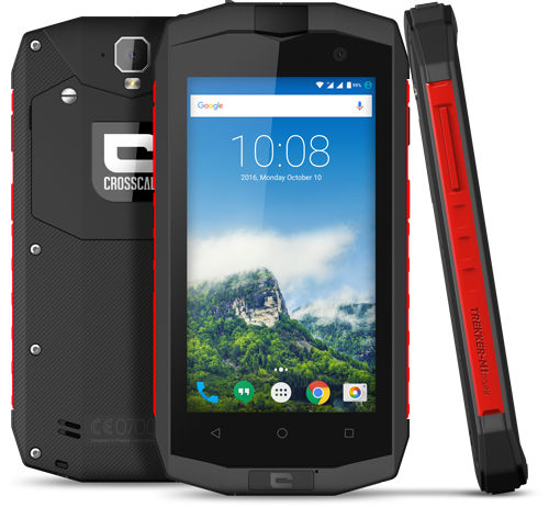 Smartphone industriale 4G - TREKKER-M1 Core - Crosscall - IP67 / touch screen / robusto
