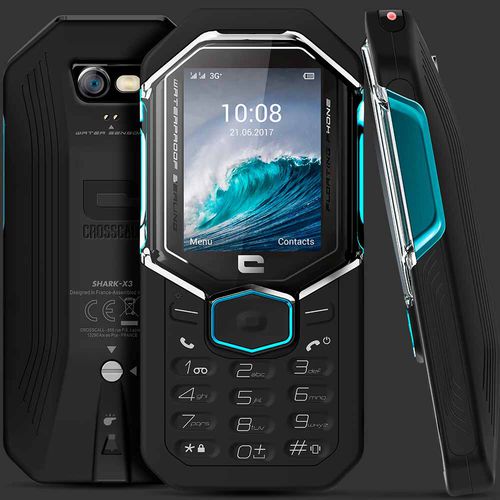 Telefono GSM - SHARK-X3 - Crosscall - IP68 / industriale / di emergenza