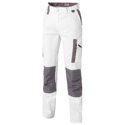 Pantaloni da lavoro - WHITE & PRO - Molinel - antitaglio / in cotone / in poliestere