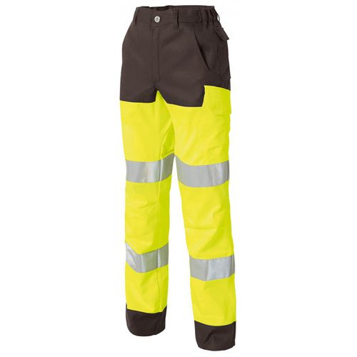 Pantaloni alta visibilità - LUKLIGHT - Molinel - da lavoro / in cotone / in raso