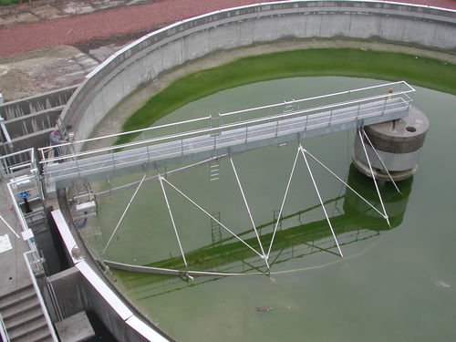 Chiarificatore circolare - EUROPELEC - con ponte raschiante