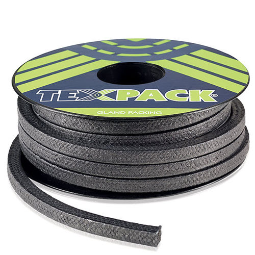 Guarnizione intrecciata in grafite - 4180 - TEXPACK - in carbonio / per l'industria chimica / per pompa