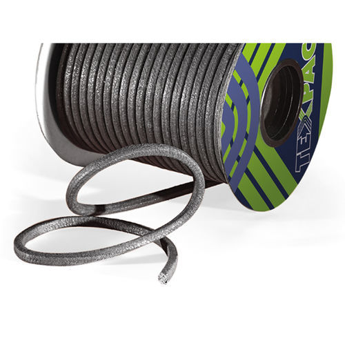 Guarnizione intrecciata in grafite - TEXPACK - PTFE / resistente ai prodotti chimici / alta resistenza