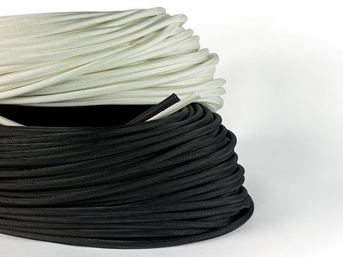 Guaina di protezione - 3263W-3263B - TEXPACK - intrecciata / per cavi / in vetro
