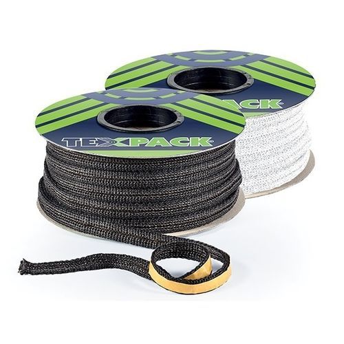 Nastro adesivo isolante - 3250XBSC-3250XWSC-3250XBASC-3250XWASC - TEXPACK - in tessuto di vetro / bianco / nero