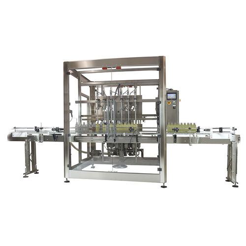 Riempitrice automatica - APACKS - per bottiglie / per liquido / con misuratore di portata massica