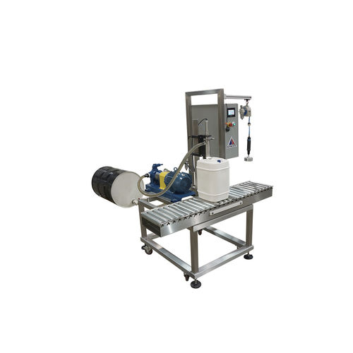 Riempitrice semiautomatica - APACKS - per secchi / per liquidi / ponderale
