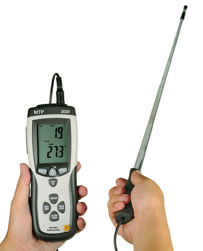 Anemometro a filo caldo - MTP 2020 - MTP Instruments Inc - digitale