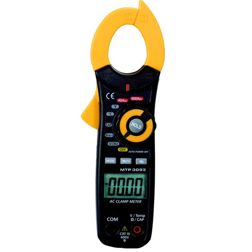 Multimetro a pinza digitale - MTP 3093 - MTP Instruments Inc - portatile / 600 V / 400 A