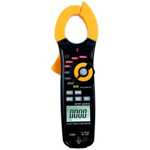 Multimetro a pinza digitale - MTP 3096 - MTP Instruments Inc - portatile / 600 V / 1000 A