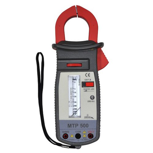 Multimetro a pinza analogico - MTP 500 - MTP Instruments Inc - portatile / 600 V / cat II