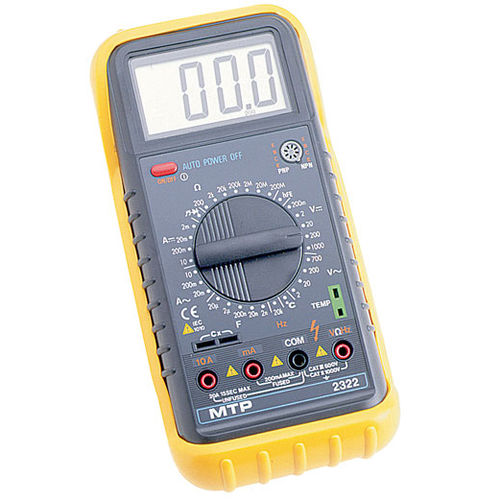 Multimetro digitale - MTP 2322 - MTP Instruments Inc - portatile / 1000 V / 10 A