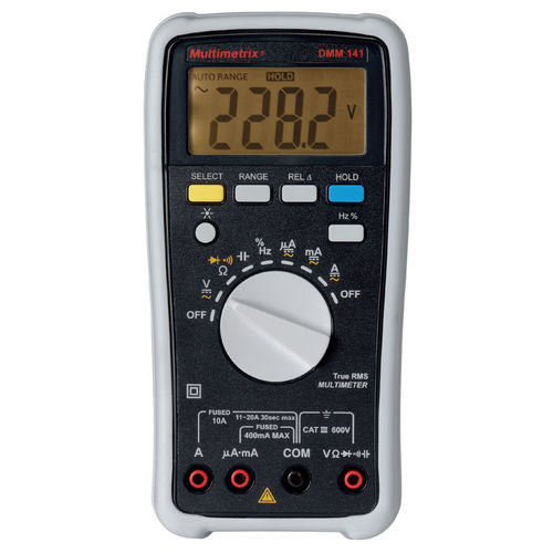 Multimetro digitale - DMM 141 - MULTIMETRIX - portatile / 600 V / 10 A