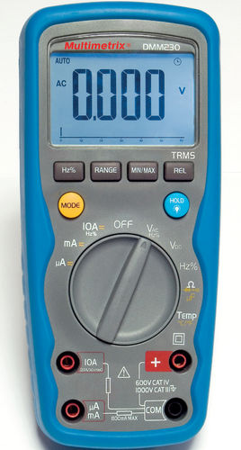 Multimetro digitale - DMM 230 - MULTIMETRIX - portatile / 1000 V / 10 A