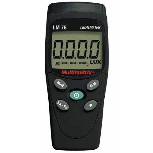 Luxmetro digitale - LM 76 - MULTIMETRIX