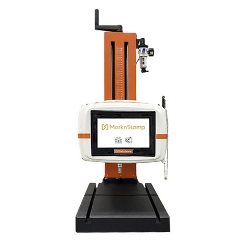 Macchina di marcatura a micropercussione - MNS-HTC - MarknStamp BV Netherlands - da banco / industriale / per l'industria automobilistica