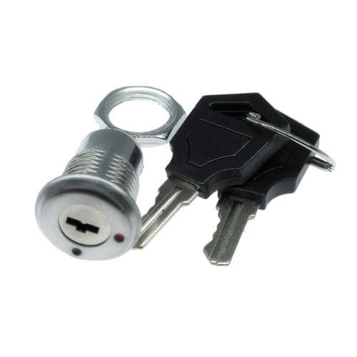 Interruttore a chiave - SW-R-K series - ADAM tech - SPDT / installato su pannelli / on/off