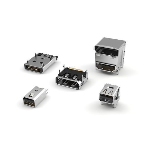 Connettore DisplayPort - DPC-F-S series - ADAM tech - di dati / a gomito / ad inserimento