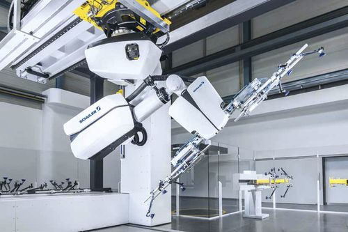 Robot articolato - SCHULER - MÜLLER WEINGARTEN - 6 assi / di automazione presse / per l'industria automobilistica
