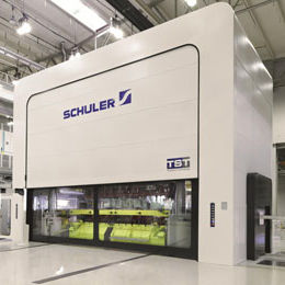 Pressa meccanica - TWIN SERVO - SCHULER - MÜLLER WEINGARTEN - per imbutitura / per l'industria automobilistica / eccentrica