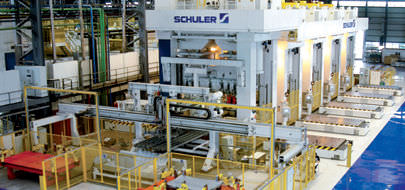Linea di presse meccanica - SCHULER - MÜLLER WEINGARTEN - per imbutitura / di produzione / transfer